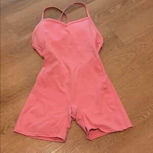 Pink Sleeveless Romper